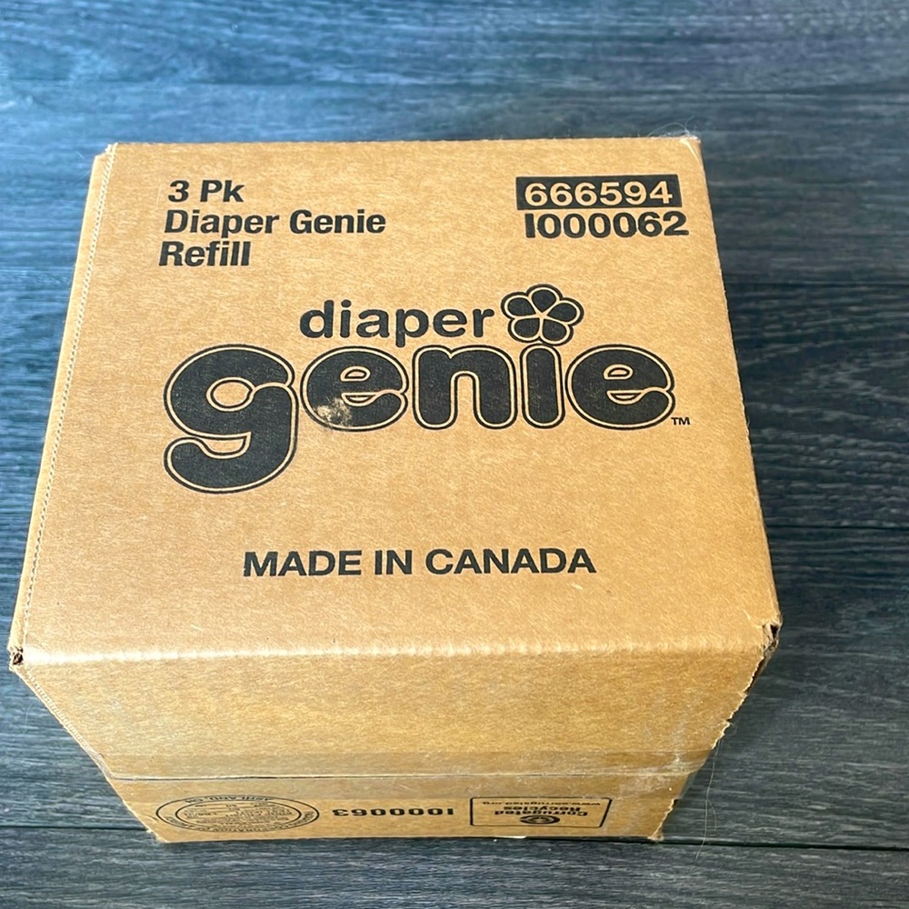 New in box, Diaper Genie 3 pack refill